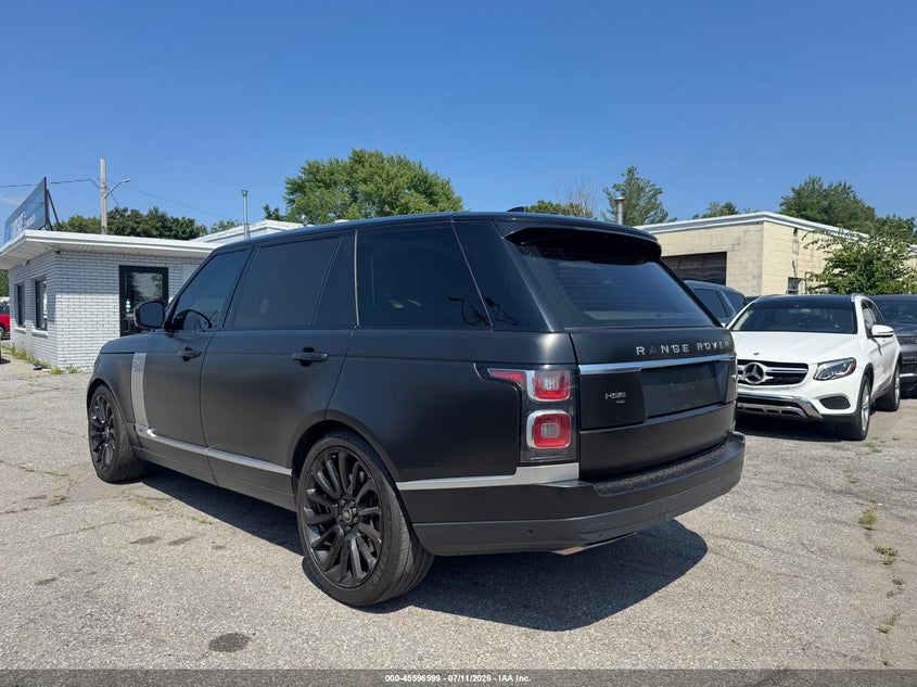 2020 Land rover RANGE ROVER VIN SALGS5SE2LA404133 IAAI salvage auction — UNKNOWN, Clear (Illinois), sold $12,350 on 2026-07-29 (photo 3)