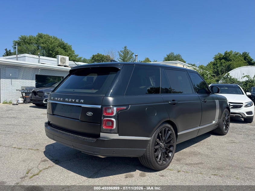 2020 Land rover RANGE ROVER VIN SALGS5SE2LA404133 IAAI salvage auction — UNKNOWN, Clear (Illinois), sold $12,350 on 2026-07-29 (photo 4)