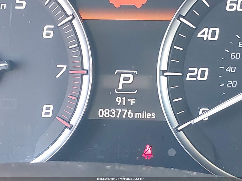 2017 Acura Mdx VIN 5J8YD3H5XHL000429 IAAI salvage auction — FRONT END, Salvage Certificate (California), sold $6,800 on 2026-07-31 (photo 7)