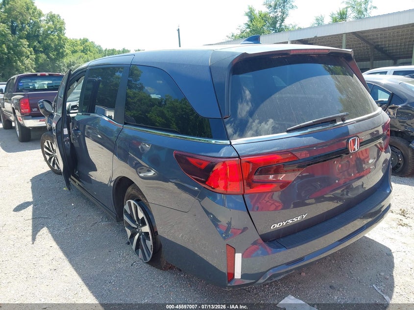 2025 Honda Odyssey VIN 5FNRL6H60SB058690 IAAI salvage auction — FRONT END, Enterprise Vehicles Clear Only (Minnesota), sold $15,050 on 2026-07-29 (photo 3)