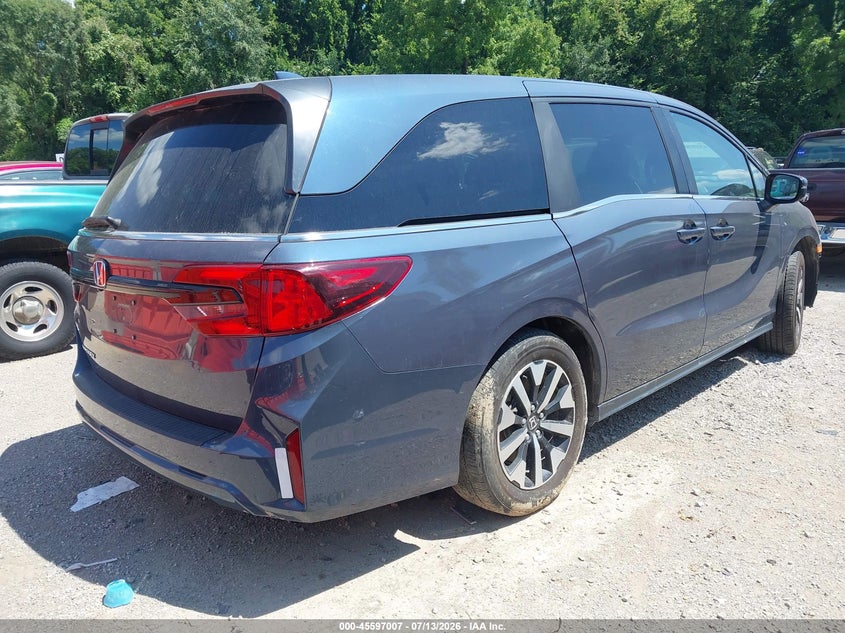 2025 Honda Odyssey VIN 5FNRL6H60SB058690 IAAI salvage auction — FRONT END, Enterprise Vehicles Clear Only (Minnesota), sold $15,050 on 2026-07-29 (photo 4)