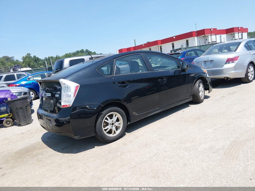 2010 Toyota Prius VIN JTDKN3DU4A0234880 IAAI salvage auction — NORMAL WEAR, Clear-Dealer Only (Maryland), sold $800 on 2026-07-30 (photo 4)