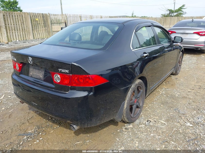 2004 Acura Tsx VIN JH4CL96914C035180 IAAI salvage auction — NORMAL WEAR, Clear (Virginia), sold $725 on 2026-07-23 (photo 4)