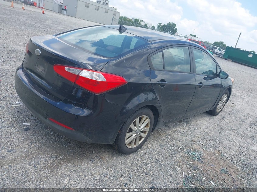 2014 Kia Forte VIN KNAFX4A67E5166832 IAAI salvage auction — NORMAL WEAR, Original (Ohio), sold $175 on 2026-07-28 (photo 4)