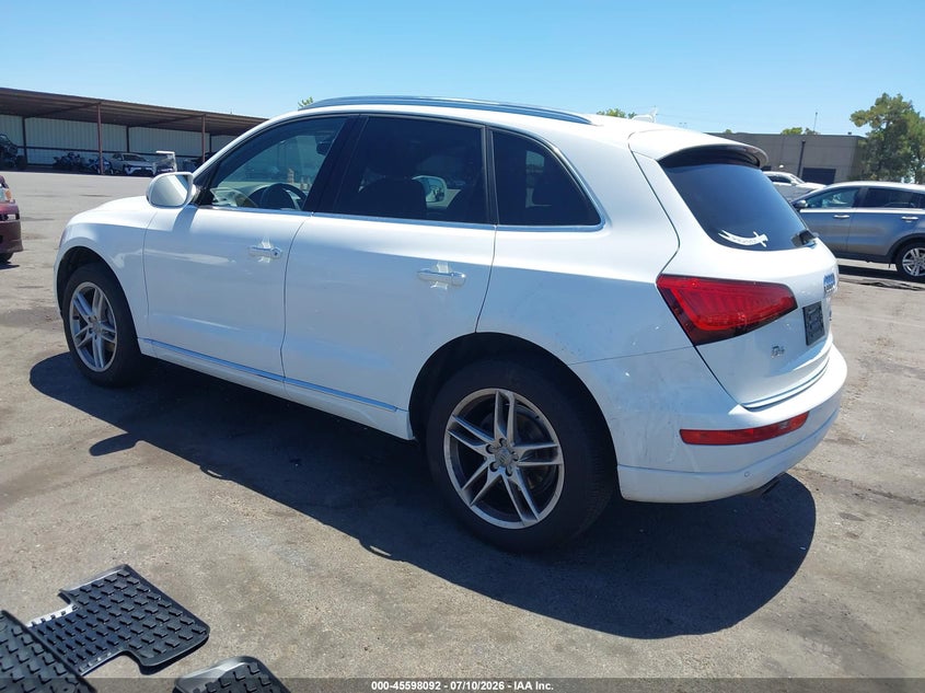 2017 Audi Q5 VIN WA1L2AFPXHA021178 IAAI salvage auction — FRONT END, Salvage Title, sold $3,400 on 2026-07-29 (photo 3)