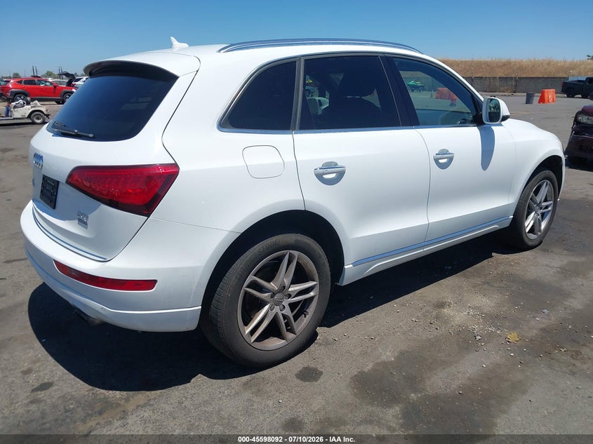 2017 Audi Q5 VIN WA1L2AFPXHA021178 IAAI salvage auction — FRONT END, Salvage Title, sold $3,400 on 2026-07-29 (photo 4)