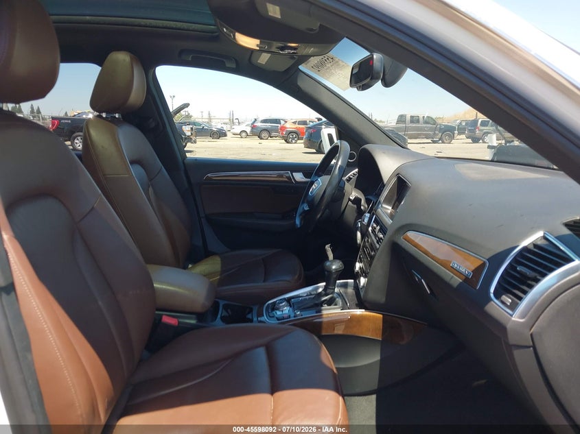 2017 Audi Q5 VIN WA1L2AFPXHA021178 IAAI salvage auction — FRONT END, Salvage Title, sold $3,400 on 2026-07-29 (photo 5)