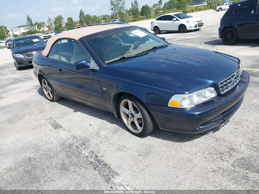 2004 Volvo C70 VIN YV1NC63D74J049902 IAAI salvage auction — NORMAL WEAR, Clear (Florida), sold $150 on 2026-08-13 (photo 1)
