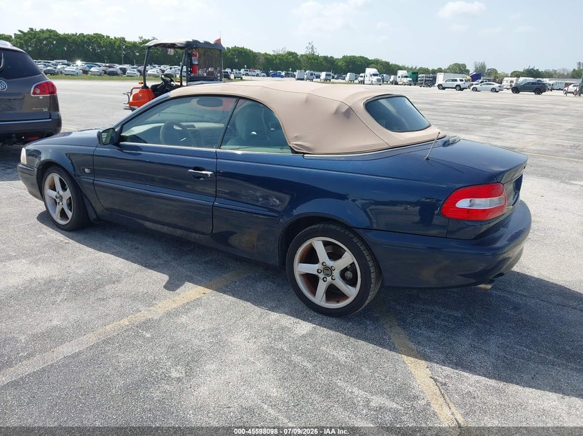 2004 Volvo C70 VIN YV1NC63D74J049902 IAAI salvage auction — NORMAL WEAR, Clear (Florida), sold $150 on 2026-08-13 (photo 3)