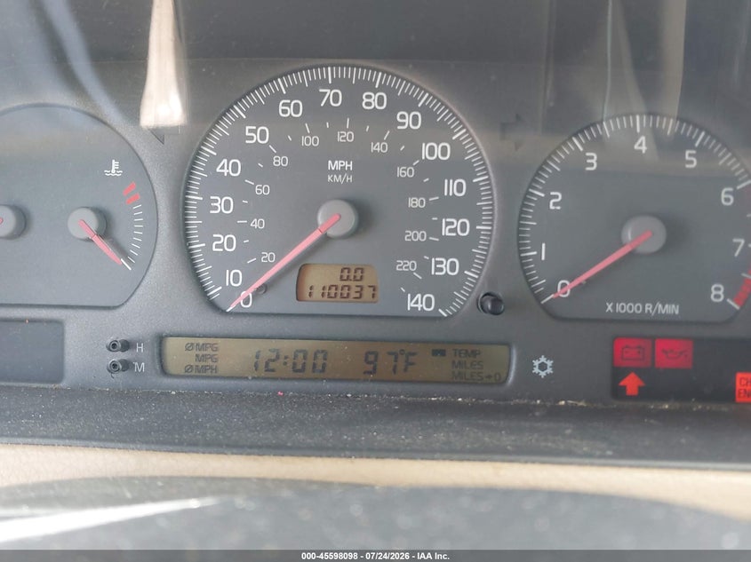 2004 Volvo C70 VIN YV1NC63D74J049902 IAAI salvage auction — NORMAL WEAR, Clear (Florida), sold $150 on 2026-08-13 (photo 7)