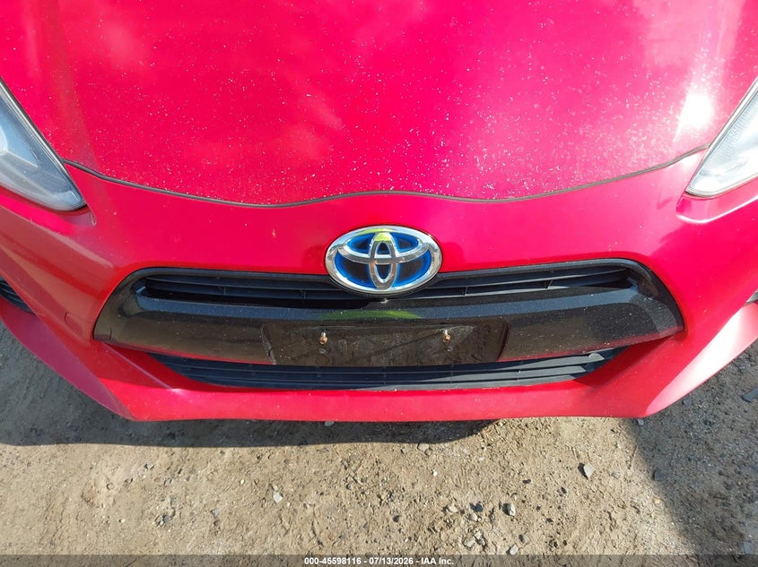 2015 Toyota Prius c VIN JTDKDTB36F1102394 IAAI salvage auction — NORMAL WEAR, Clear (Massachusetts), sold $1,300 on 2026-07-20 (photo 6)