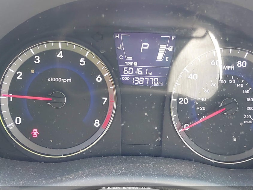 2013 Hyundai Accent VIN KMHCU5AE0DU078491 IAAI salvage auction — NORMAL WEAR, Original (Texas), sold $25 on 2026-07-21 (photo 7)