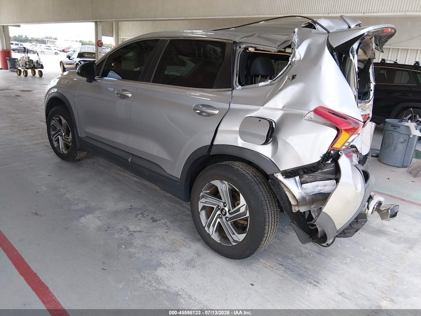 2021 Hyundai Santa fe VIN 5NMS14AJ5MH359967 IAAI salvage auction — REAR END, Rebuildable (Florida), sold $2,550 on 2026-07-26 (photo 3)