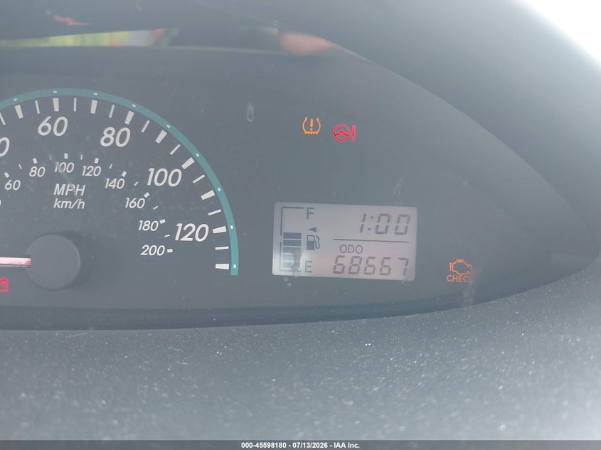 2012 Toyota Yaris VIN JTDBT4K31CL010585 IAAI salvage auction — SIDE, Salvage Title, sold $125 on 2026-07-21 (photo 7)