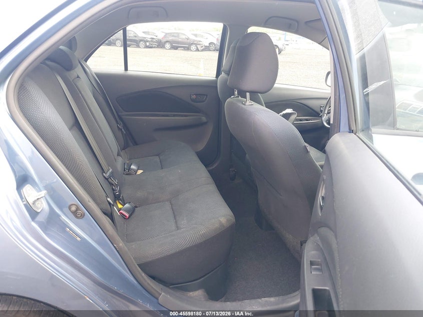 2012 Toyota Yaris VIN JTDBT4K31CL010585 IAAI salvage auction — SIDE, Salvage Title, sold $125 on 2026-07-21 (photo 8)