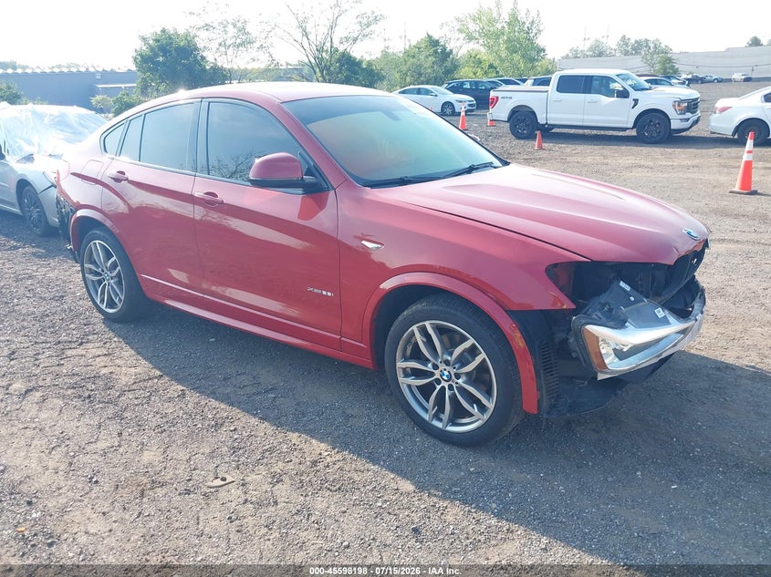 2016 BMW X4 VIN 5UXXW3C55G0R21399 IAAI salvage auction — FRONT & REAR, Mv-907A (New York), sold $1,050 on 2026-07-28 (photo 1)