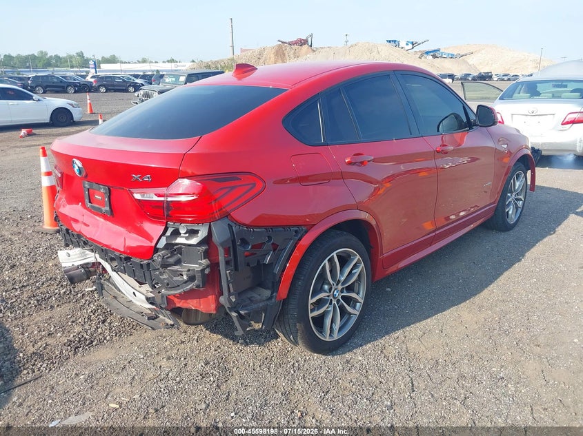 2016 BMW X4 VIN 5UXXW3C55G0R21399 IAAI salvage auction — FRONT & REAR, Mv-907A (New York), sold $1,050 on 2026-07-28 (photo 4)