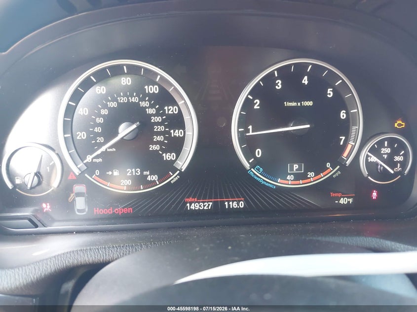 2016 BMW X4 VIN 5UXXW3C55G0R21399 IAAI salvage auction — FRONT & REAR, Mv-907A (New York), sold $1,050 on 2026-07-28 (photo 7)