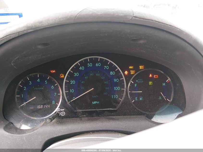 2008 Toyota Sienna VIN 5TDZK23C58S185934 IAAI salvage auction — NORMAL WEAR, Clear (Texas), sold $500 on 2026-07-28 (photo 7)