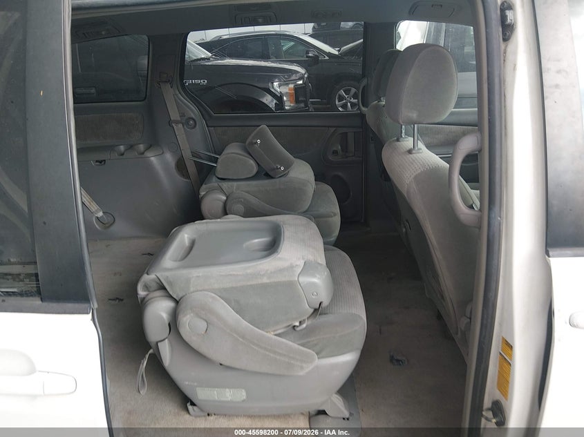 2008 Toyota Sienna VIN 5TDZK23C58S185934 IAAI salvage auction — NORMAL WEAR, Clear (Texas), sold $500 on 2026-07-28 (photo 8)