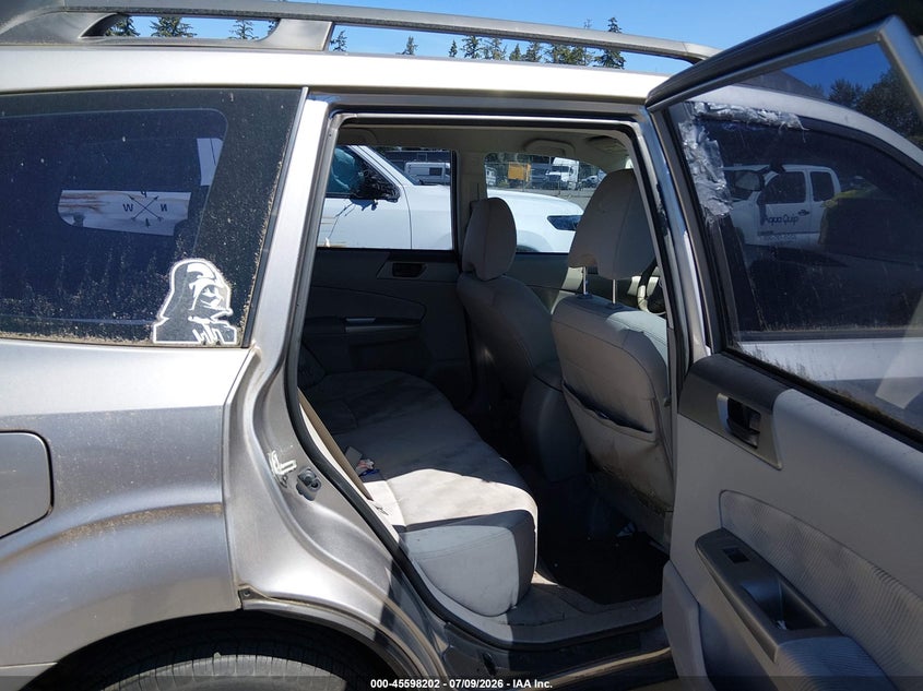 2010 Subaru Forester VIN JF2SH6BC7AH905450 IAAI salvage auction — NORMAL WEAR, Affidavit In Lieu Of Title - Non-Public (Washington), sold $425 on 2026-07-29 (photo 8)