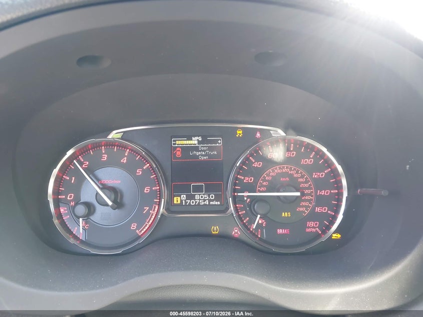 2015 Subaru Wrx VIN JF1VA1D60F9811444 IAAI salvage auction — NORMAL WEAR, Original (Maine), sold $1,700 on 2026-07-23 (photo 7)