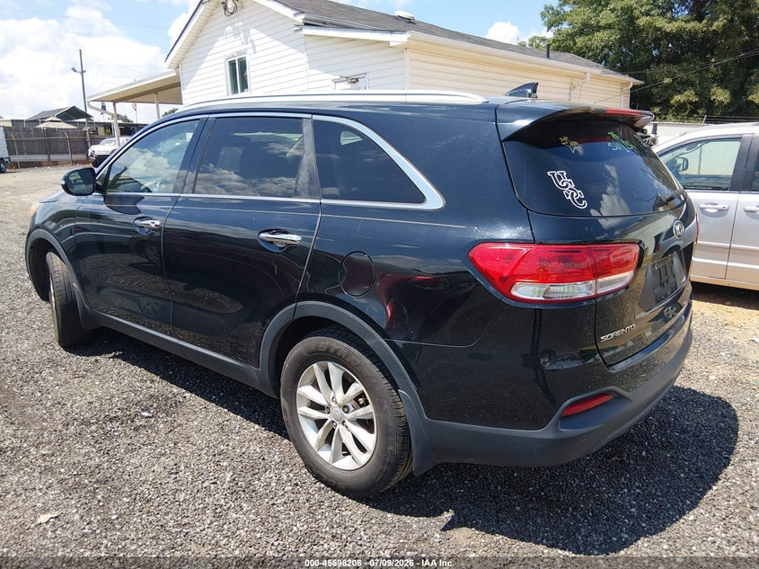 2017 Kia Sorento VIN 5XYPG4A33HG241552 IAAI salvage auction — NORMAL WEAR, Repossession Paperwork (South Carolina), sold $25 on 2026-07-28 (photo 3)