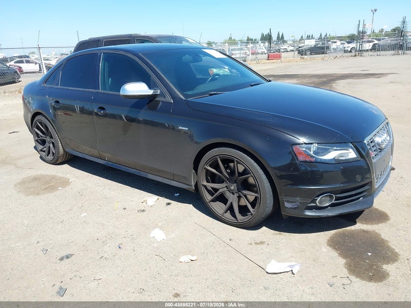 2010 Audi S4 VIN WAUBGAFL5AA185232 IAAI salvage auction — NORMAL WEAR, Clear - Dealer Only (California), sold $1,100 on 2026-07-29 (photo 1)