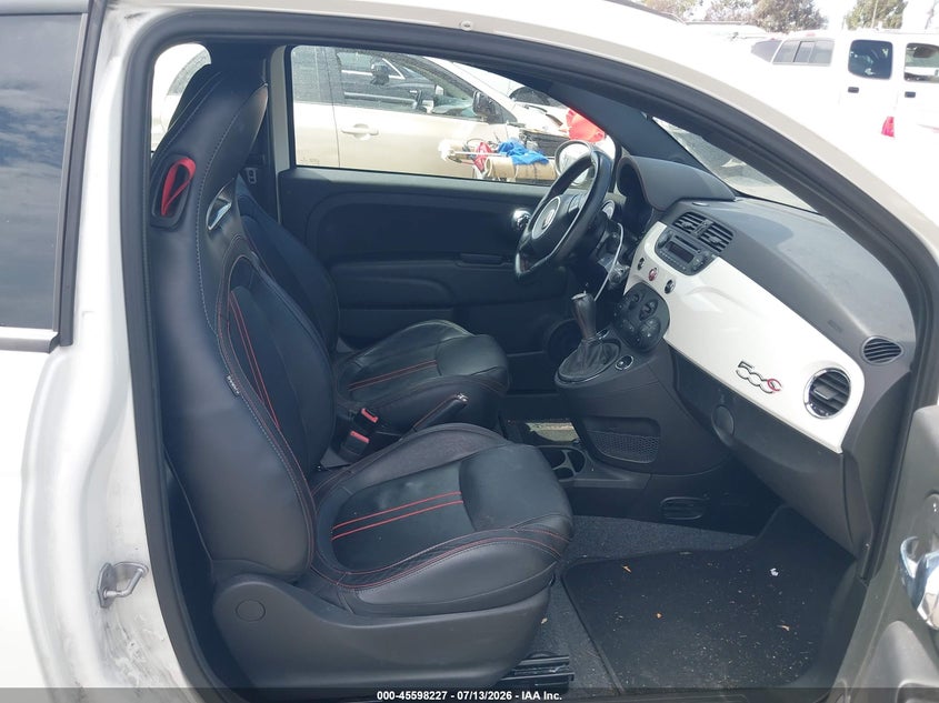2013 Fiat 500 VIN 3C3CFFJH3DT633964 IAAI salvage auction — NORMAL WEAR, Clear - Dealer Only (California), sold $1,050 on 2026-07-30 (photo 5)
