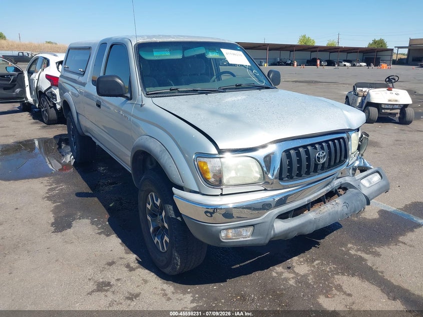 2004 Toyota Tacoma VIN 5TESM92N34Z307226 IAAI salvage auction — FRONT END, Salvage (California), sold $3,050 on 2026-07-31 (photo 1)