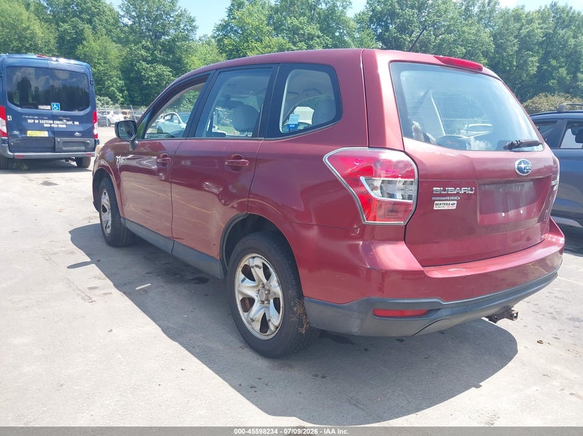 2014 Subaru Forester VIN JF2SJAAC0EH484637 IAAI salvage auction — NORMAL WEAR, Clear (Connecticut), sold $625 on 2026-07-23 (photo 3)