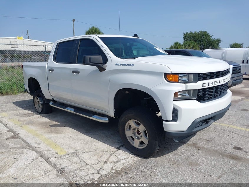2020 Chevrolet Silverado 1500 VIN 3GCPWBEH8LG130812 IAAI salvage auction — TRANSMISSION, Clear (Florida), sold $7,100 on 2026-07-29 (photo 1)