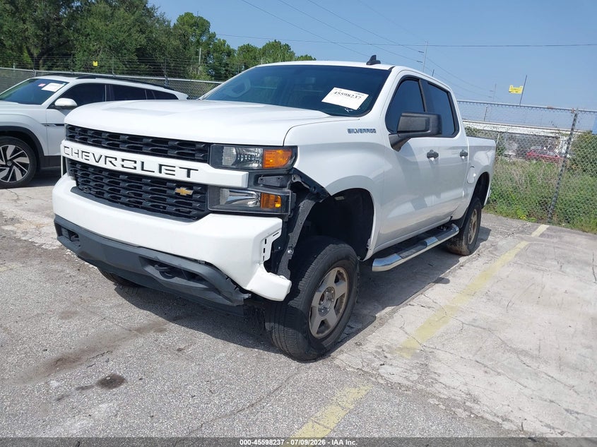 2020 Chevrolet Silverado 1500 VIN 3GCPWBEH8LG130812 IAAI salvage auction — TRANSMISSION, Clear (Florida), sold $7,100 on 2026-07-29 (photo 2)