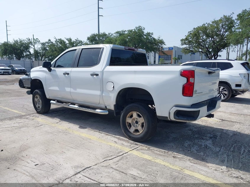 2020 Chevrolet Silverado 1500 VIN 3GCPWBEH8LG130812 IAAI salvage auction — TRANSMISSION, Clear (Florida), sold $7,100 on 2026-07-29 (photo 3)