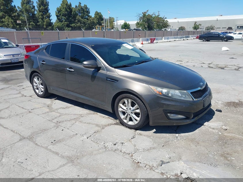 2013 Kia Optima VIN 5XXGM4A73DG193397 IAAI salvage auction — NORMAL WEAR, Salvage Title - Dealer (California), sold $1,000 on 2026-07-20 (photo 1)