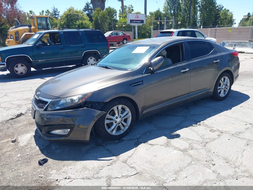 2013 Kia Optima VIN 5XXGM4A73DG193397 IAAI salvage auction — NORMAL WEAR, Salvage Title - Dealer (California), sold $1,000 on 2026-07-20 (photo 2)