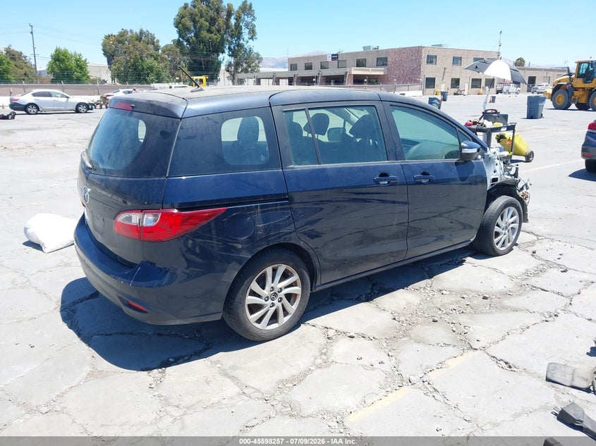 2014 Mazda 5 VIN JM1CW2BLXE0172140 IAAI salvage auction — NORMAL WEAR, Clear - Dealer Only (California), sold $200 on 2026-07-26 (photo 4)