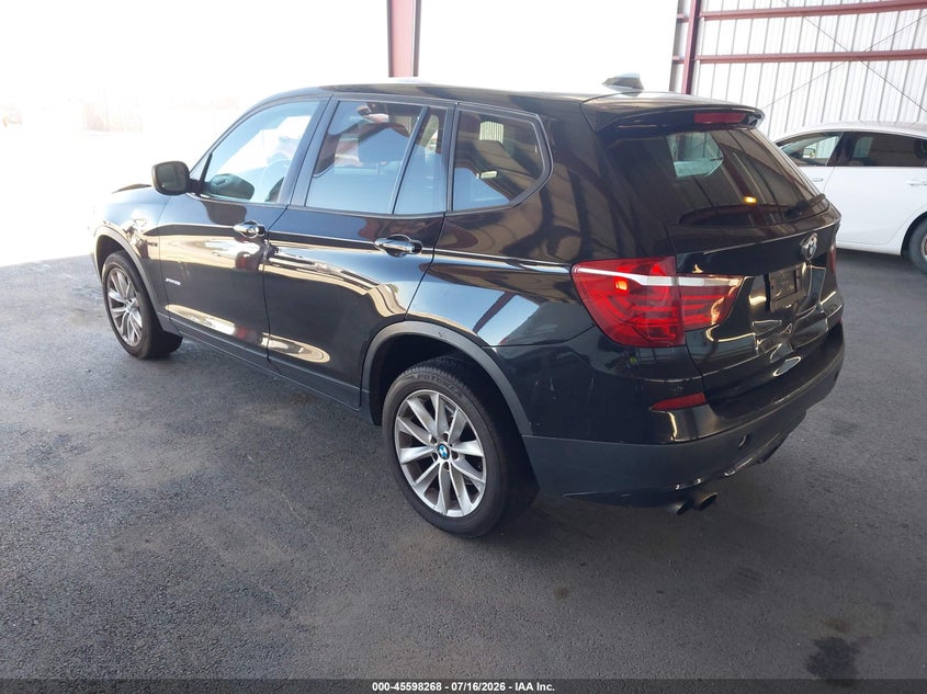 2014 BMW X3 VIN 5UXWX9C51E0D36993 IAAI salvage auction — FRONT END, Salvage (California), sold $375 on 2026-07-28 (photo 3)
