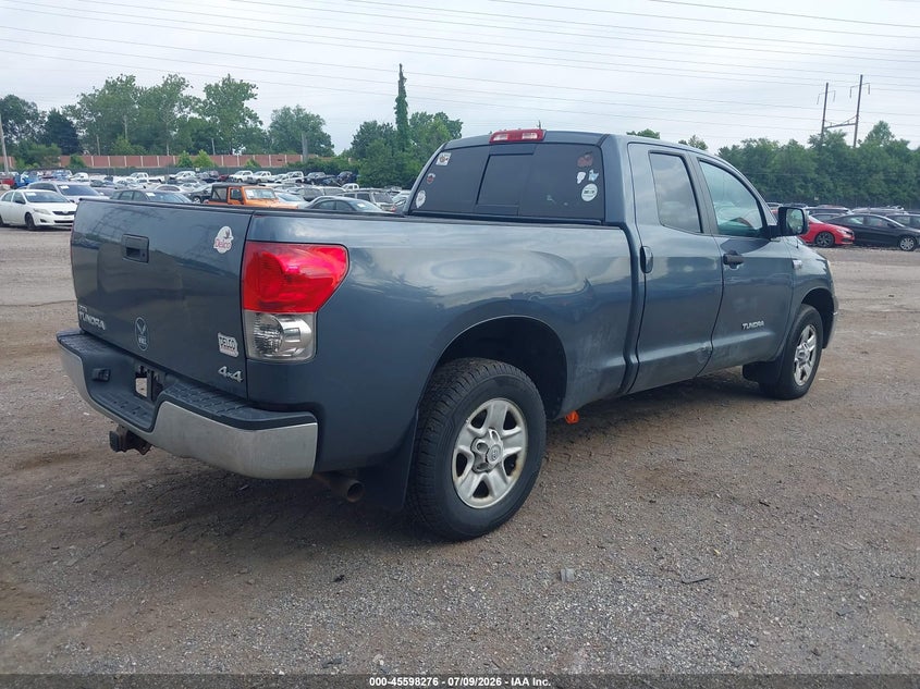2008 Toyota Tundra VIN 5TBBV54118S503399 IAAI salvage auction — NORMAL WEAR, Clear (Pennsylvania), sold $2,100 on 2026-07-24 (photo 4)
