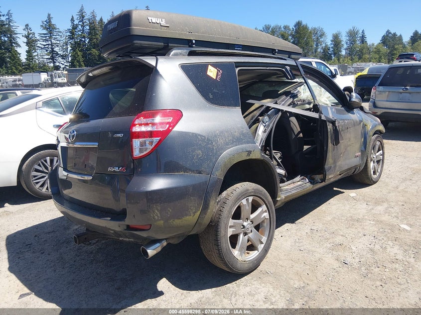 2010 Toyota Rav4 VIN JTMRK4DV5A5089776 IAAI salvage auction — NORMAL WEAR, Rebuilt-Non-Public (Washington), sold $400 on 2026-07-29 (photo 4)