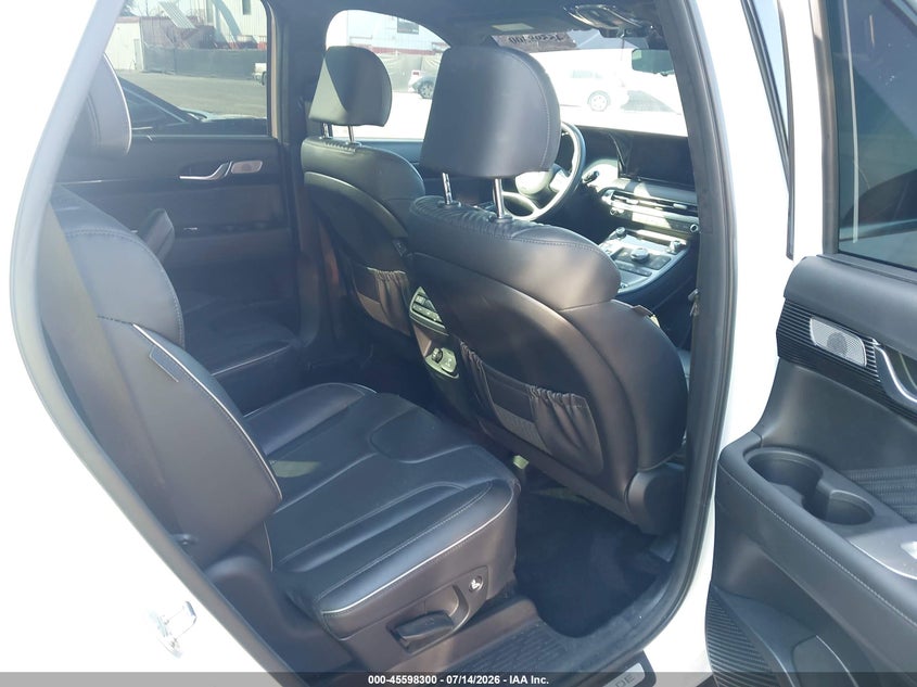 2024 Hyundai Palisade VIN KM8R7DGE1RU730366 IAAI salvage auction — LEFT SIDE, Salvage Title, sold $11,100 on 2026-08-01 (photo 8)