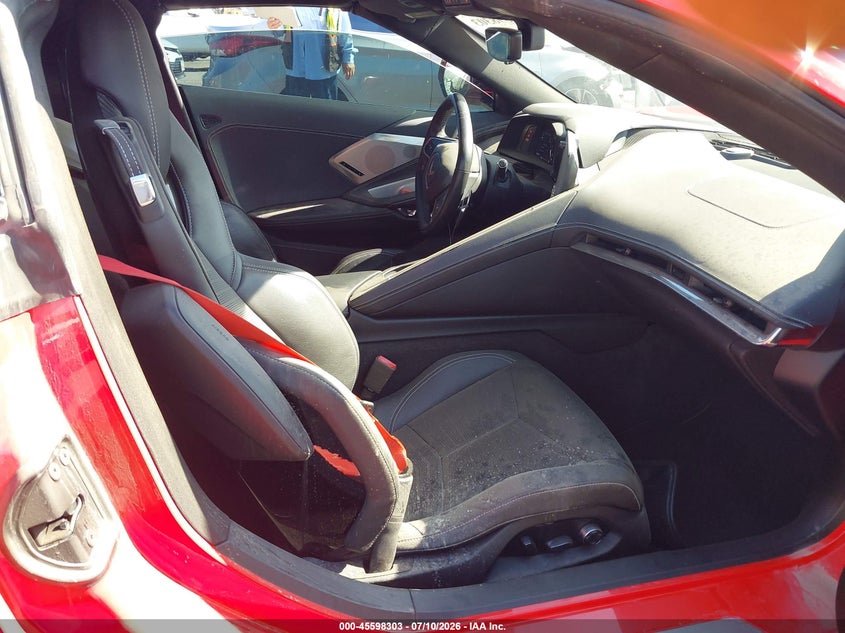2020 Chevrolet Corvette stingray VIN 1G1Y72D49L5109791 IAAI salvage auction — FRONT END, Salvage (Texas), sold $36,050 on 2026-07-28 (photo 5)
