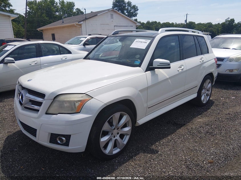 2010 Mercedes-benz Glk-class VIN WDCGG8HB5AF309857 IAAI salvage auction — NORMAL WEAR, Repossession Paperwork (South Carolina), sold $725 on 2026-08-04 (photo 2)