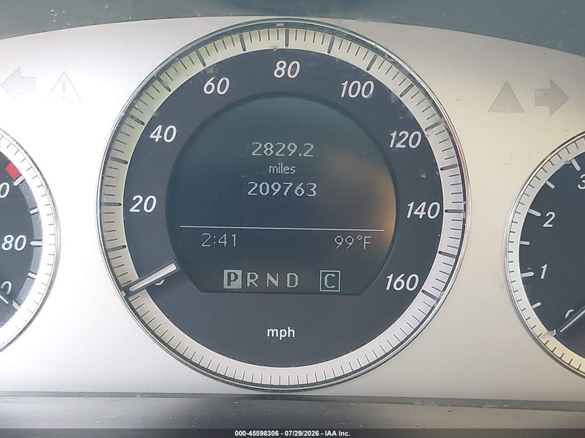 2010 Mercedes-benz Glk-class VIN WDCGG8HB5AF309857 IAAI salvage auction — NORMAL WEAR, Repossession Paperwork (South Carolina), sold $725 on 2026-08-04 (photo 7)
