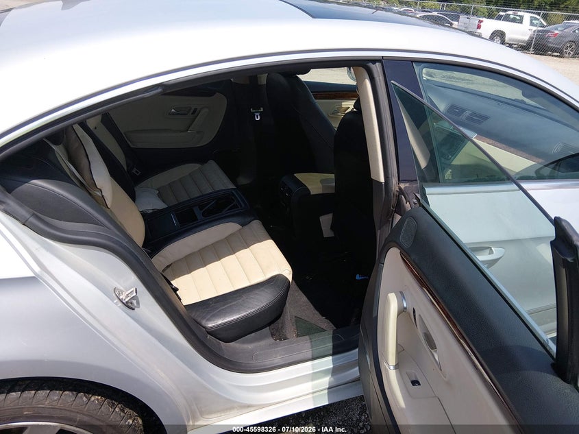 2010 Volkswagen Cc VIN WVWEU7AN7AE567033 IAAI salvage auction — REAR END, Clear (Virginia), sold $575 on 2026-08-07 (photo 8)