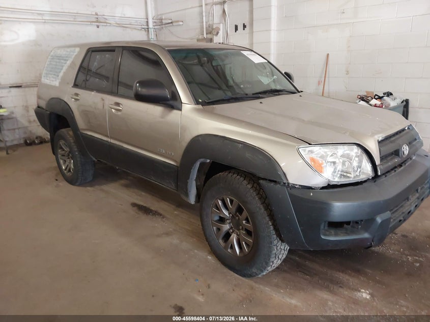 2003 Toyota 4runner VIN JTEBU14R330001509 IAAI salvage auction — NORMAL WEAR, Clear (Minnesota), sold $1,200 on 2026-07-29 (photo 1)