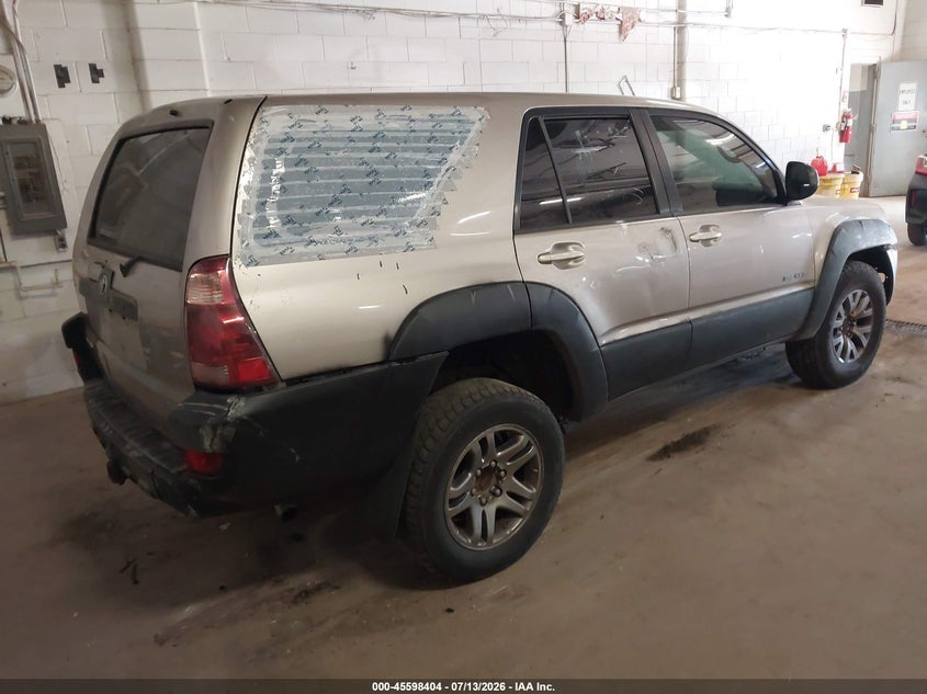 2003 Toyota 4runner VIN JTEBU14R330001509 IAAI salvage auction — NORMAL WEAR, Clear (Minnesota), sold $1,200 on 2026-07-29 (photo 4)