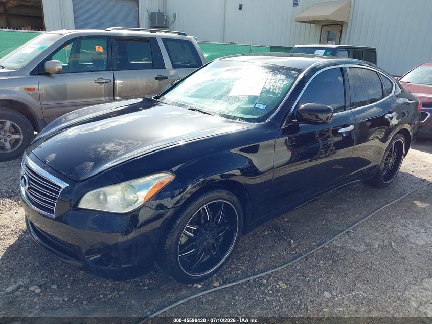 2011 Infiniti M37 VIN JN1BY1AP9BM326672 IAAI salvage auction — NORMAL WEAR, Original (Texas), sold $50 on 2026-07-29 (photo 2)