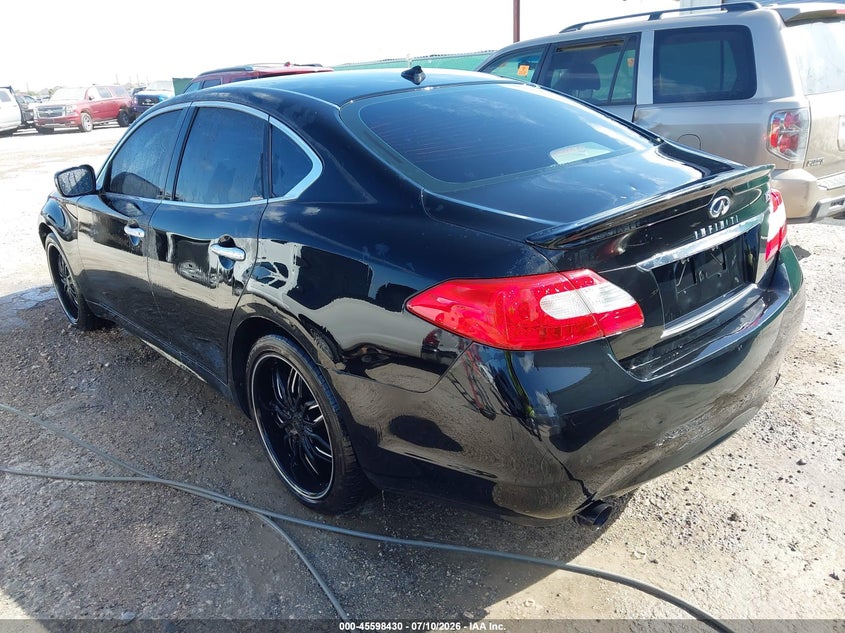 2011 Infiniti M37 VIN JN1BY1AP9BM326672 IAAI salvage auction — NORMAL WEAR, Original (Texas), sold $50 on 2026-07-29 (photo 3)