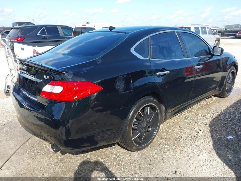 2011 Infiniti M37 VIN JN1BY1AP9BM326672 IAAI salvage auction — NORMAL WEAR, Original (Texas), sold $50 on 2026-07-29 (photo 4)